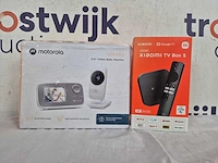 Motorola nursery babyfoon met camera - baby monitor vm482 - baby camera met 2,4-inch kleuren display, tweeweg communicatie, temperatuurmonitor en infrarood nachtvisie - 300m bereik + streaming content xiaomi tv box s black 4k ultra hd - afbeelding 2 van  2
