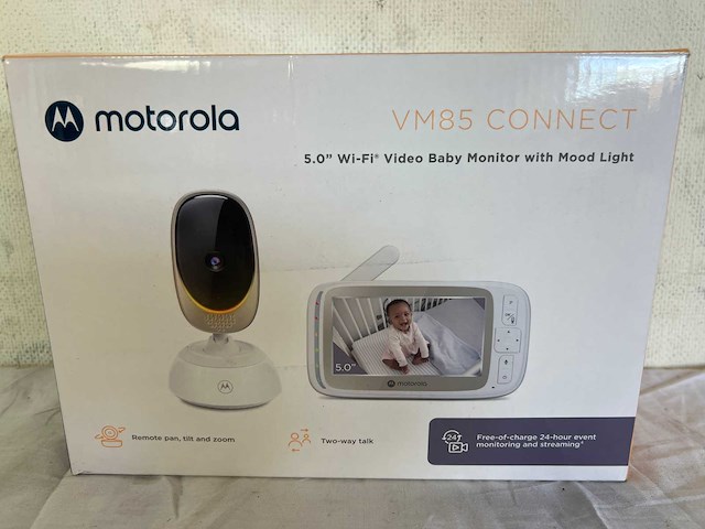 Motorola nursery babyfoon met camera - baby monitor - afbeelding 2 van  2