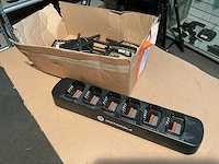 Motorola rdu2020 portofoons met powersupply (10x) - afbeelding 2 van  3