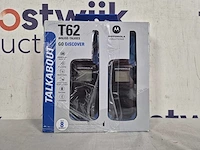Motorola talkabout t62 - twin pack - blauw - afbeelding 2 van  2