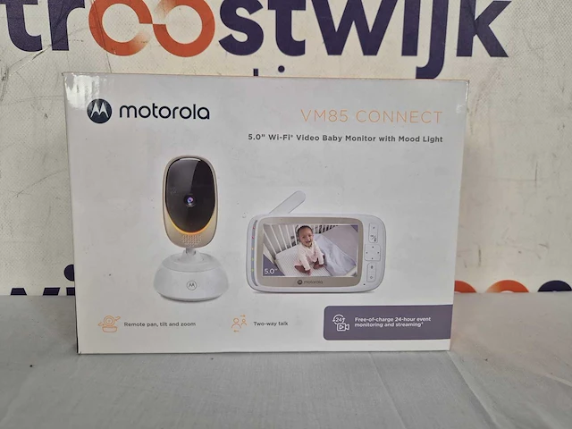 Motorola vm85 connect vm85 connect (eu) videobabyfoon 2.4 ghz - afbeelding 2 van  2