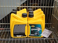 Motorolie kroon oil specialsynth 5w-40 6 flacons a 1l. excl. draadmand - afbeelding 1 van  2