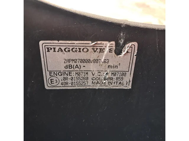 Motorscooter, piaggio, runner 125fx, 1998 - afbeelding 59 van  64