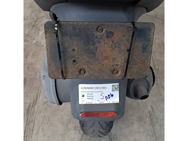 Motorscooter, piaggio, skipper - afbeelding 29 van  54