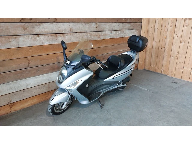 Motorscooter, sym, gts250, grijs / chroom, 2007 - afbeelding 2 van  27
