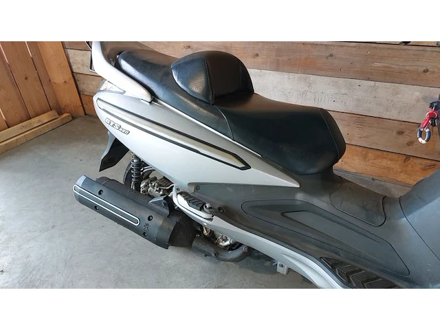 Motorscooter, sym, gts250, grijs / chroom, 2007 - afbeelding 8 van  27