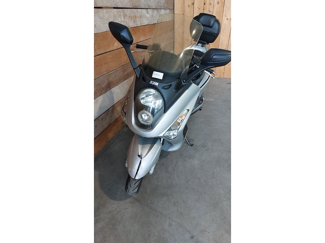 Motorscooter, sym, gts250, grijs / chroom, 2007 - afbeelding 10 van  27