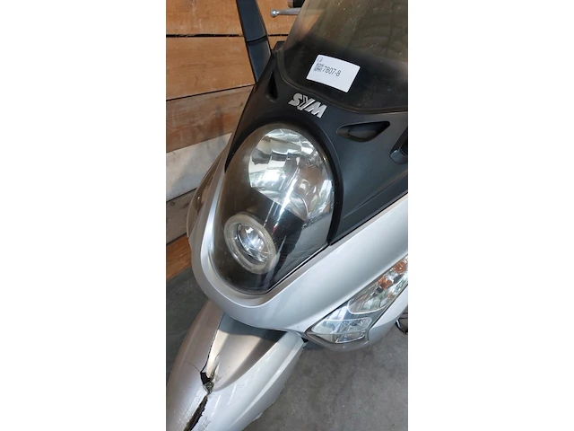 Motorscooter, sym, gts250, grijs / chroom, 2007 - afbeelding 11 van  27