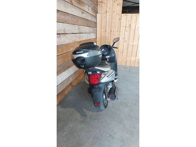 Motorscooter, sym, gts250, grijs / chroom, 2007 - afbeelding 23 van  27