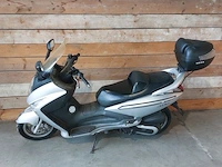 Motorscooter, sym, gts250, grijs / chroom, 2007 - afbeelding 27 van  27
