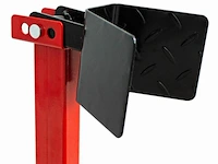Motorstandaard voorwiel zwart / rood - afbeelding 9 van  9