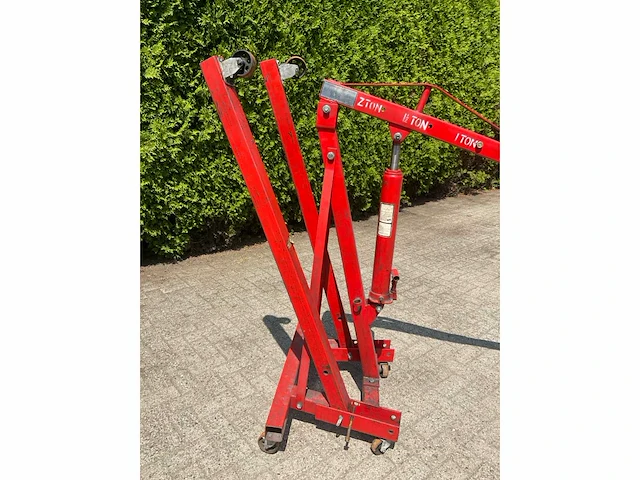 Motortakel - opklapbaar - 2 ton - afbeelding 2 van  6