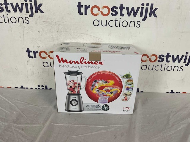 Moulinex blendforce 2 lm439d10 - blender - zilver - afbeelding 2 van  2