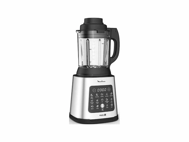 Moulinex lm835d10 - blender - 1,75 l - blender voor op aanrecht - 1400 w - zwart, metallic, transparant - afbeelding 1 van  2
