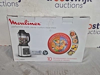 Moulinex lm835d10 - blender - 1,75 l - blender voor op aanrecht - 1400 w - zwart, metallic, transparant - afbeelding 2 van  2