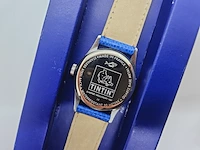 Moulinsart x kuifje - tintin verzamelbaar horloge - afbeelding 4 van  5