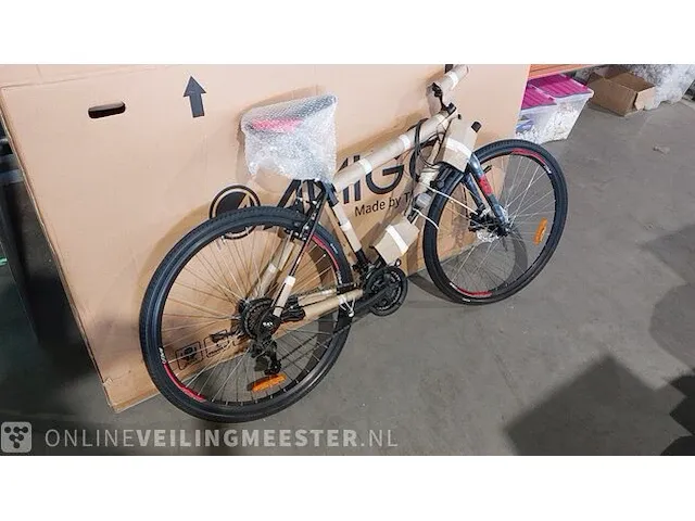 Mountainbike amigo, control 28", mat zwart/rood - afbeelding 6 van  11