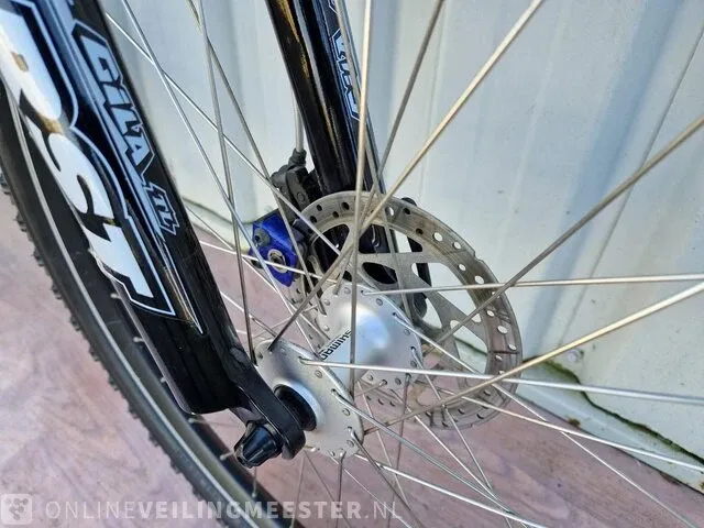 Mountainbike gazelle, impulse, wit-blauw - afbeelding 4 van  8