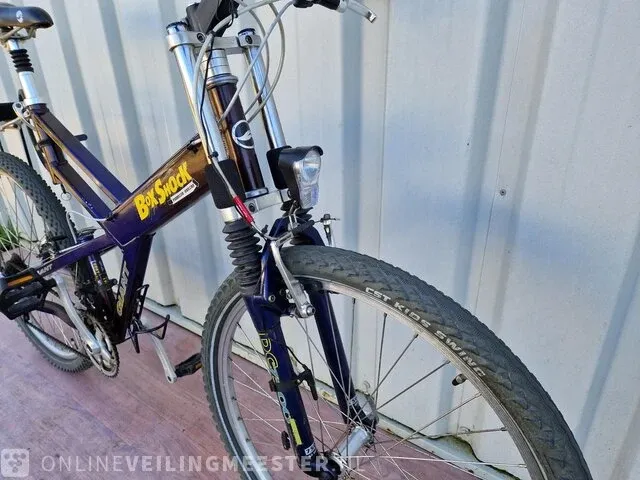 Mountainbike giant , box shock, paars/blauw - afbeelding 2 van  7