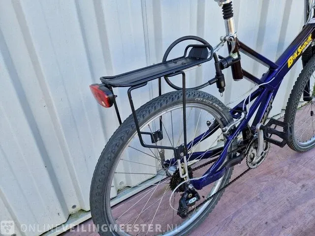 Mountainbike giant , box shock, paars/blauw - afbeelding 4 van  7