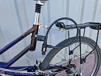 Mountainbike giant , box shock, paars/blauw - afbeelding 7 van  7