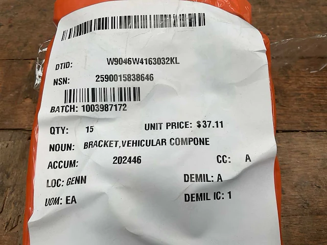 Mounting bracket (15x) - afbeelding 4 van  4