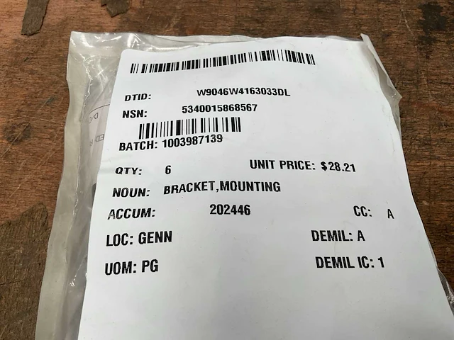 Mounting bracket (6x) - afbeelding 5 van  5