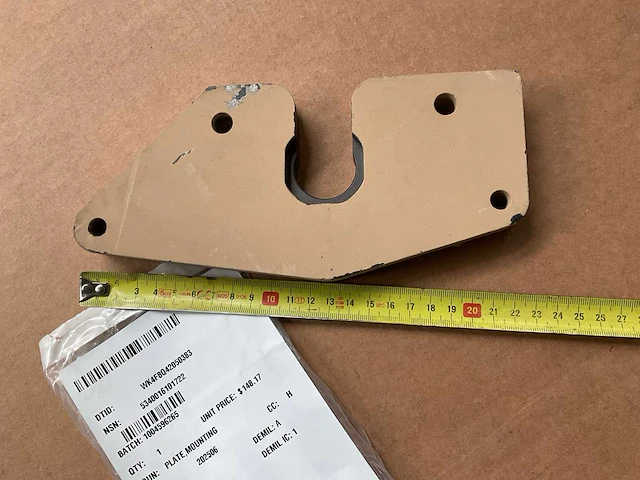 Mounting plate - afbeelding 3 van  3