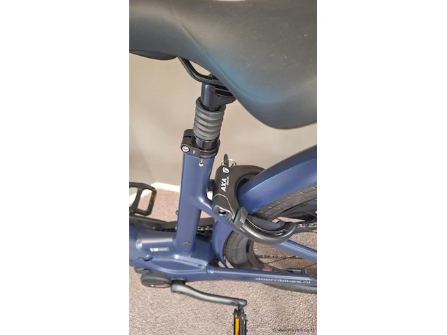Moustache elektrische damesfiets | model lundi 27.3 - 500wh | kleur midnight blue | maat uni - afbeelding 2 van  12