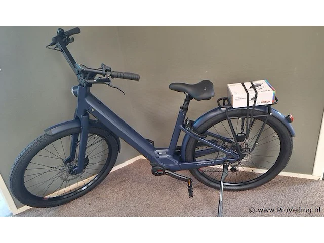 Moustache elektrische damesfiets | model lundi 27.3 - 500wh | kleur midnight blue | maat uni - afbeelding 5 van  12