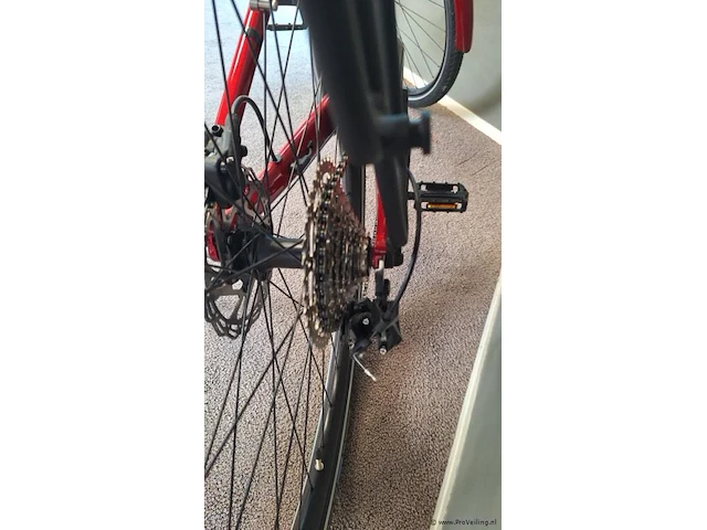 Moustache elektrische damesfiets| model samedi 28.5 open | kleur rood | maat l - afbeelding 6 van  19