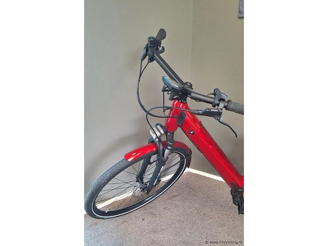Moustache elektrische damesfiets| model samedi 28.5 open | kleur rood | maat l - afbeelding 15 van  19