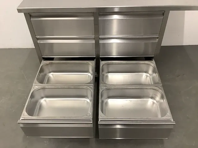 Movbiele rvs werktafel - afbeelding 7 van  8