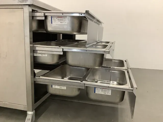 Movbiele rvs werktafel - afbeelding 8 van  8