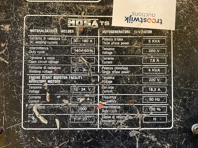 Moza ts 180 las/stroomgenerator - afbeelding 5 van  6