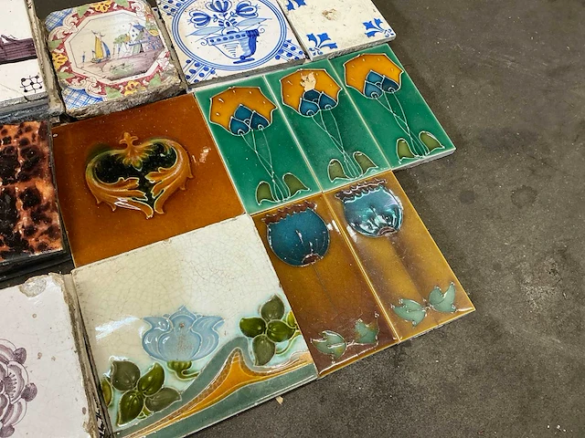Mozaïektegels antiek - afbeelding 4 van  8