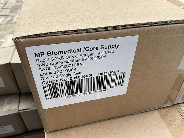 Mp biomedical corona zelftest (1000x) - afbeelding 3 van  6