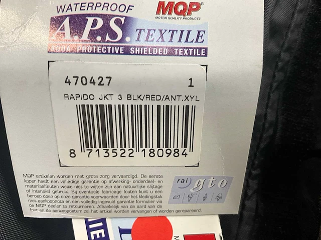 Mpq rapido motorjas - afbeelding 5 van  5