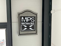 Mps dartbord in kast - afbeelding 1 van  2