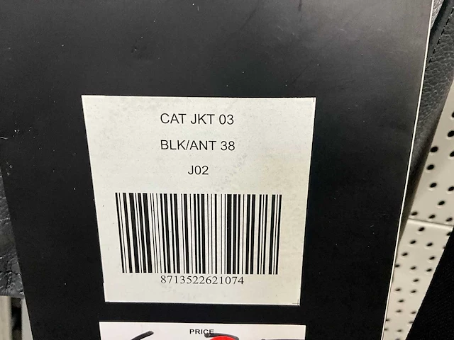 Mqp cat leren motorjas maat 38 (2x) - afbeelding 6 van  6
