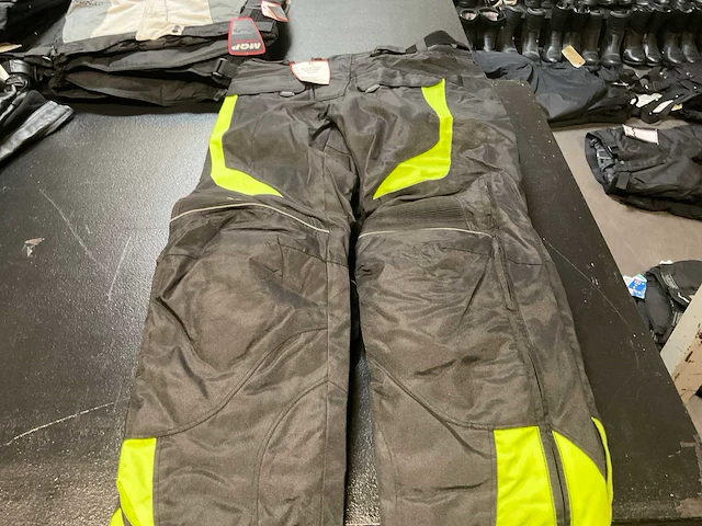 Mqp defender motorbroek neon geel/zwart (3x) - afbeelding 1 van  5