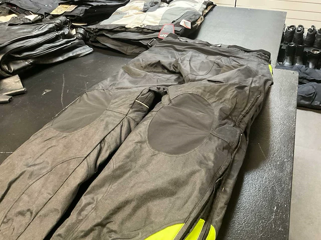 Mqp defender motorbroek neon geel/zwart (3x) - afbeelding 5 van  5