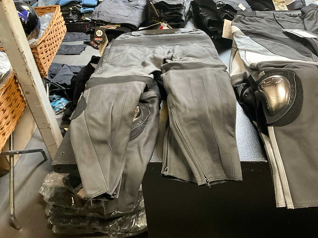 Mqp motorbroek zwart/grijs maat 56 (3x) - afbeelding 6 van  6