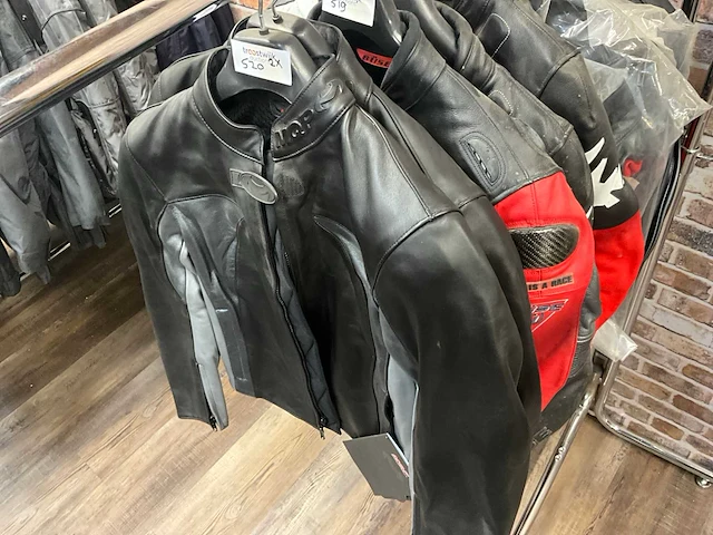Mqp nemesis leren motorjas maat 40 (2x) - afbeelding 4 van  5