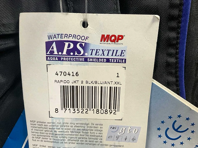 Mqp rapido motorjas - afbeelding 5 van  5