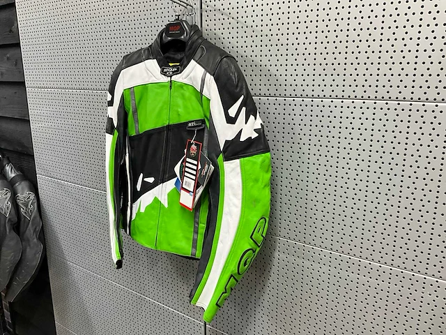 Mqp spyne leren motorjas maat 54 (2x) - afbeelding 2 van  5