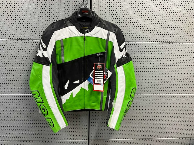 Mqp spyne leren motorjas maat 56 (2x) - afbeelding 1 van  5