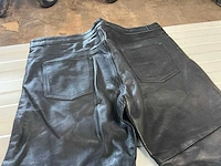 Mqp streetwear ledere motorbroek (8x) - afbeelding 6 van  7