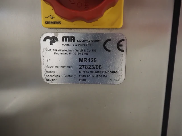Mr etikettiertechnik gmbh & co. kg - afbeelding 8 van  20