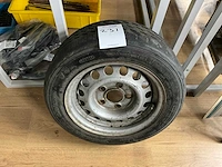 M+s aanhangerband met velg - afbeelding 1 van  1